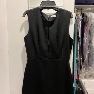 L'Agence Black Cocktail Dress size 4 with cutouts (NEVER WORN)